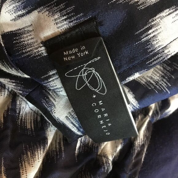 NWOT Zero Maria Cornejo Assymetric Design Blue Dress Size 4. - Picture 7 of 14